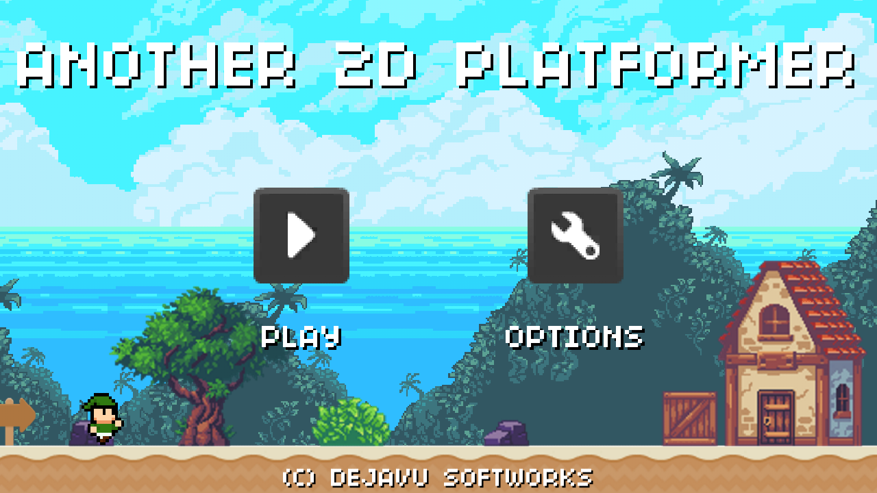 Another 2D Platformer gameplay screenshot 1